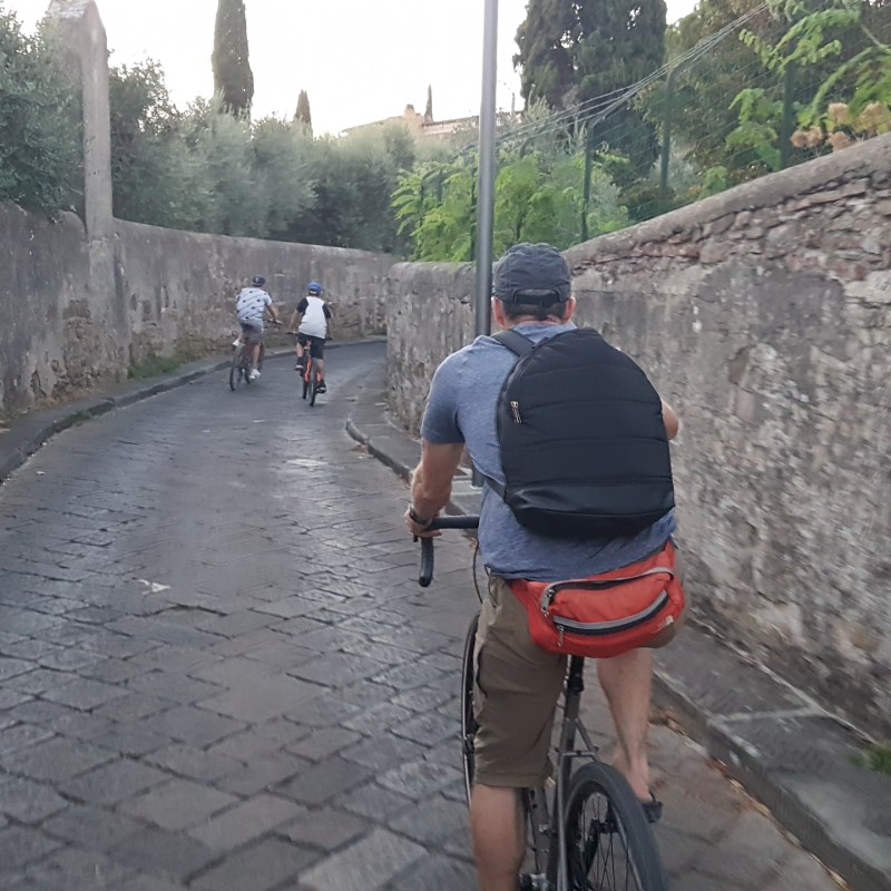 exploring florence by bike
